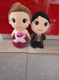 Lotto pupazzi harry potter personaggi peluche