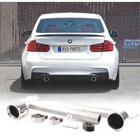 KIT SCARICO CON TERMINALI BMW F30 F31 LOOK M PERFO