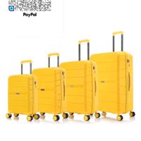 Set di 4 Valigie rigide in gomma 