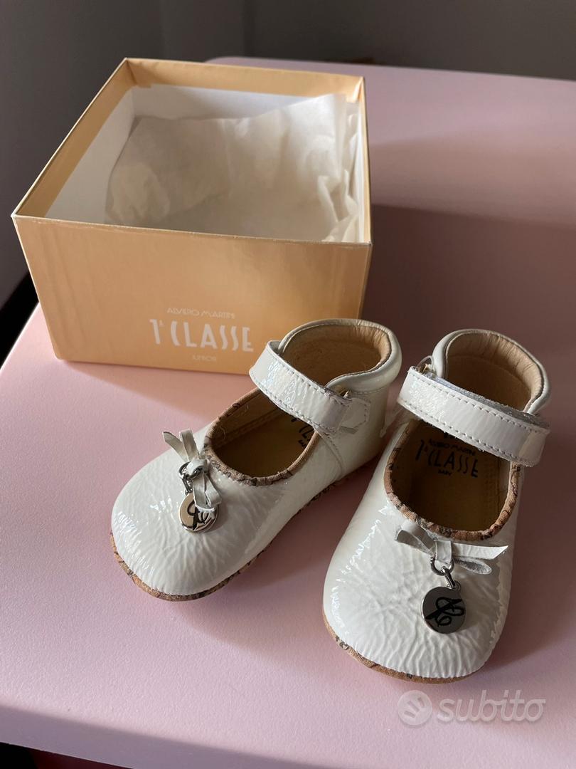 Scarpe Alviero Martini kids color panna taglia 17 Abbigliamento
