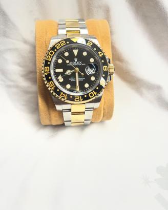 ROLEX GMT II acc/oro