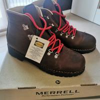 Scarponi trekking Merrell nuovi, suola Vibram