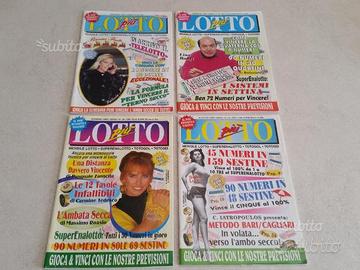 Riviste d'epoca gioco del LOTTO