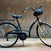 BICICLETTA CITY BIKE NUOVA BTWIN Elops3 Shimano