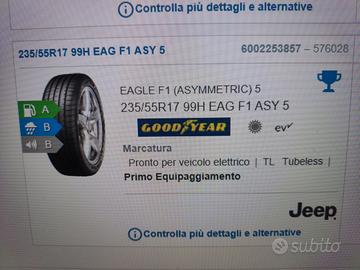 GOMME GOODYEAR 235/55R17 99H 