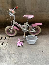 Bicicletta bambina 12 pollici rosa