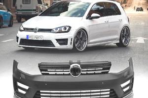PARAURTI ANTERIORE VOLKSWAGEN VW GOLF 7 12-17 LOOK