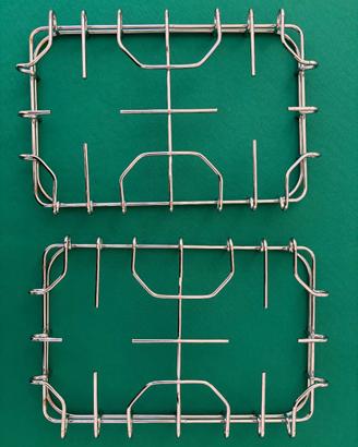 Griglie per cucina a gas 2 fuochi