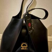 Borsa Shopper in vera pelle 