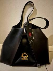 Borsa Shopper in vera pelle 