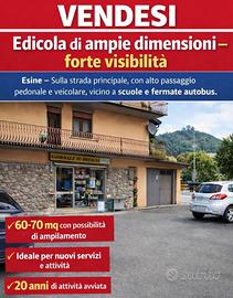 Edicola/cartolibreria - Esine