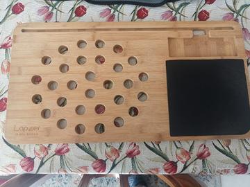 Supporto pc in legno e borse porta pc della Tucano