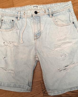 Pull&Bear - calzoncini stretch denim