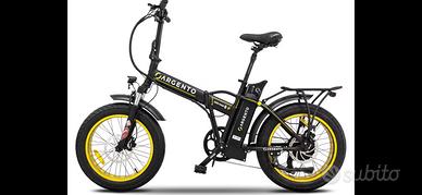 Bici elettrica pieghevole Argento Mini Max NUOVA