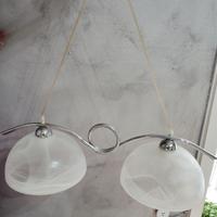 Lampadario bilanciere acciaio 