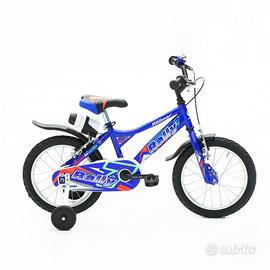 bici mtb bambino rally  14" con rotelle