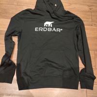 felpa da donna nera marca erdbar