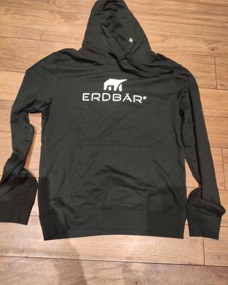 felpa da donna nera marca erdbar