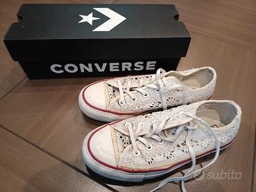 Converse All Stars sneakers con pizzo