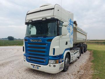 Scania r500 con rimorchio 12,50
