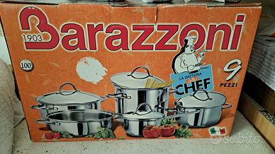 Batteria dello chef 9 pezzi Barazzoni