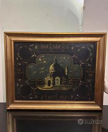 Quadro decorativo vintage su metallo
