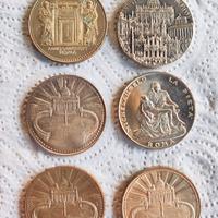 Lotto medaglie commemorative Vaticano – Papi e Rom