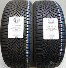 2 GOMME 215 50 19 BRIDGESTONE A74301
