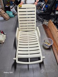 lettino piscina/giardino 