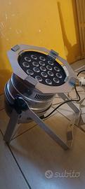 Faretto 18 led RGB - dmx
