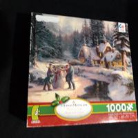 puzzle natalizio Holiday at winter's glen