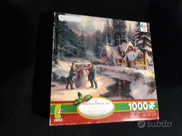 puzzle natalizio Holiday at winter's glen