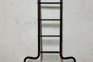 Scaletta in alluminio Fiamma Deluxe DJ Deep Black