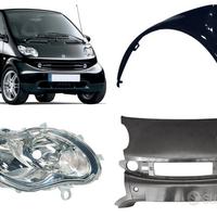 Smart 02-07 frontale parafango porta fanale cerchi