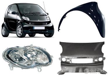 Smart 02-07 frontale parafango porta fanale cerchi
