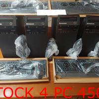 Lotto Stock(4 PEZZI)4x Pc Fissi(I5,8GB,1TB,W10PRO)