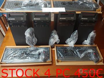 Lotto Stock(4 PEZZI)4x Pc Fissi(I5,8GB,1TB,W10PRO)