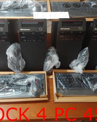 Lotto Stock(4 PEZZI)4x Pc Fissi(I5,8GB,1TB,W10PRO)