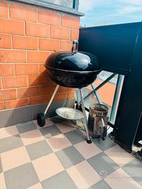 Barbecue + braciere per carbonella