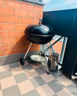 Barbecue + braciere per carbonella