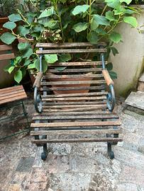 Poltrone da giardino ‘800