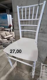 Nuove sedie impilabili e lavabili Chiavarina