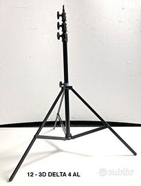 CAVALLETTO STATIVO  H380CM.  DELTA 4 MOD7731