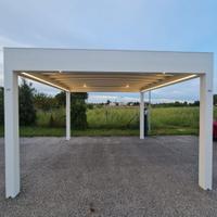 PERGOLA CON TELO RETRAIBILE