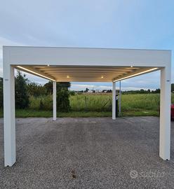 PERGOLA CON TELO RETRAIBILE