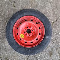 Ruota di scorta  135/80 R14 per FIAT Panda/Punto