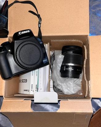 Canon EOS 1000D + 2 obiettivi Canon + accessori 📸