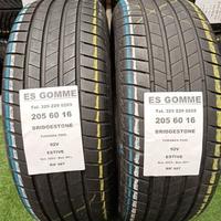 2 gomme 205 60 16 BRIDGESTONE RIF987