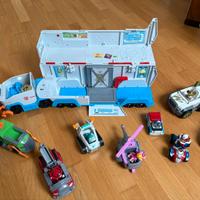 Paw patroller paw patrol con 8 veicoli