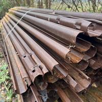 Pali in corten per vigneto